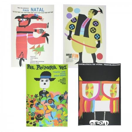 Cuban Movie Posters Set II