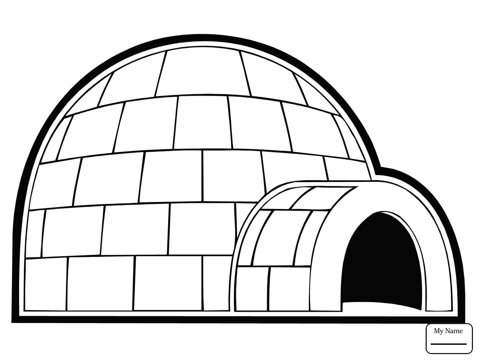Download Igloo Drawing at GetDrawings | Free download