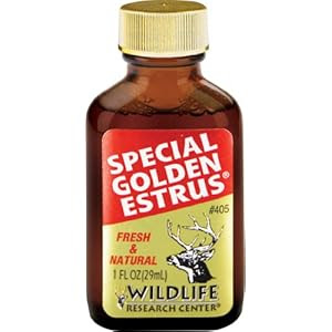 Wildlife Research 405 Special Golden Estrus Whitetail Doe Urine, 1 Fluid Ounce