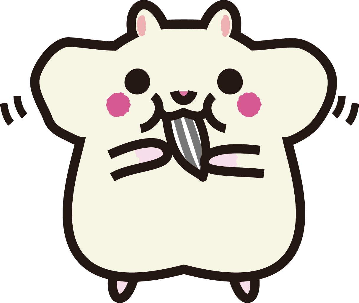 ハムスターイラスト ゴールデン ジャンガリアン 可愛い無料イラスト素材集