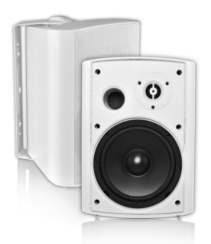 OSD Audio AP650-70V White 6.5-inch 2-Way 8 Ohm, 70V Commercial Indoor or Outdoor Speaker Pair
