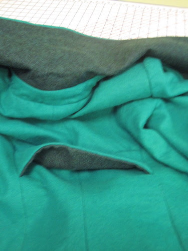 Contrast Underside to Collar and Belt