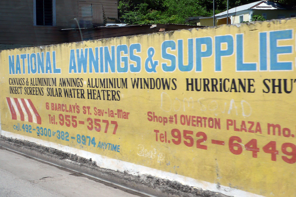 Awning supplies
