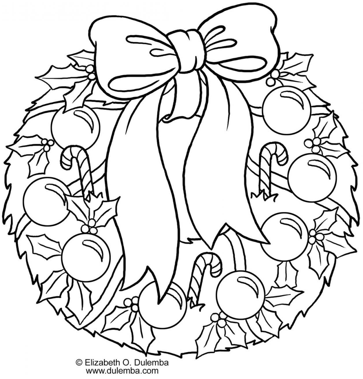 Download Printable Christmas Holly Coloring Pages - Coloring Home