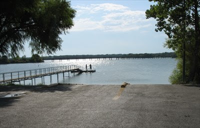 little elm park boat ramp - lewisville lake, little elm