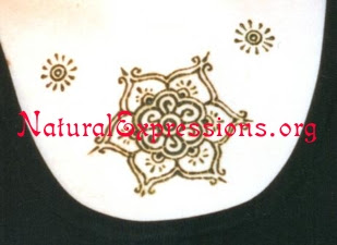 Traditional Henna Flower