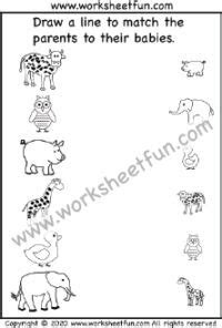  preschool matching worksheets free printable worksheets