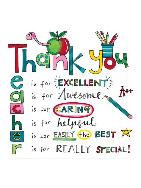 Here are some of the benefits of usin. rachel ellen designs teacher thank you card teachersdaycard rachel