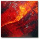 'Sumatra' - 36x36 inches - Textured Oil on Canvas