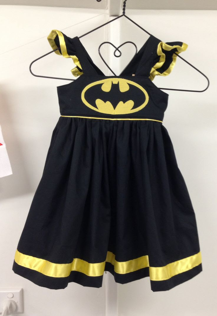 Batman dress FLOWERGIRL DRESS