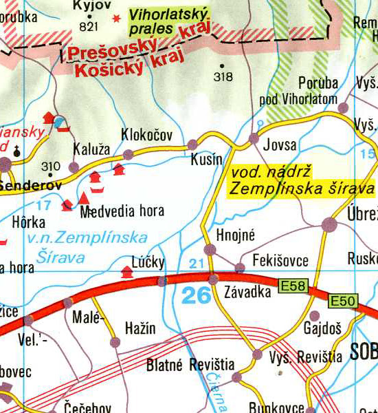 samochodowa mapa slowacji Słowacja   mapa samochodowa 1:300 000   sygnatura.com.pl