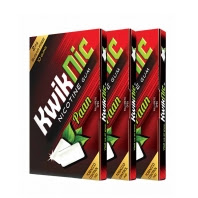 KWIKNIC - Pack of 3 - Paan & Mint (Nicotine Gum)