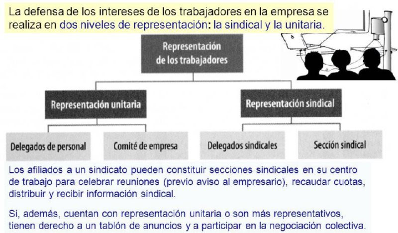 REPRESENTACION UNITARIA TRABAJADORES EN LA EMPRESA