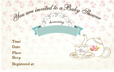 Tea Garden Party Baby Shower My Practical Baby Shower Guide
