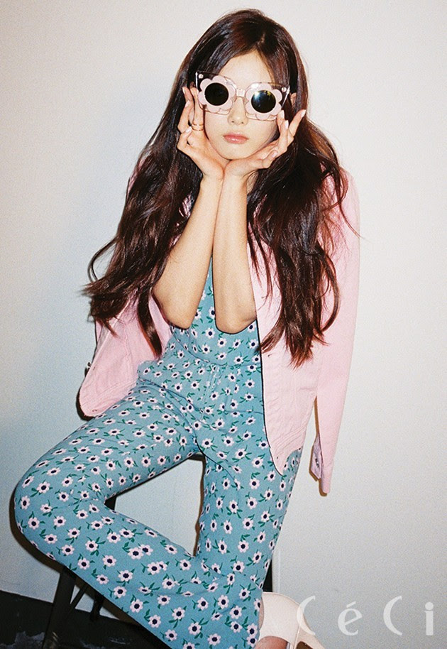 Foto Kim Yoo Jung di Majalah CeCi Edisi Maret 2016 - Foto 