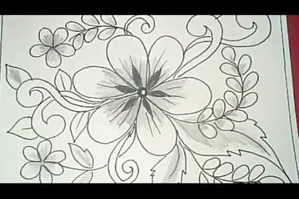 35+ Ide Motif Bunga Gambar Batik Mudah Dan Simple