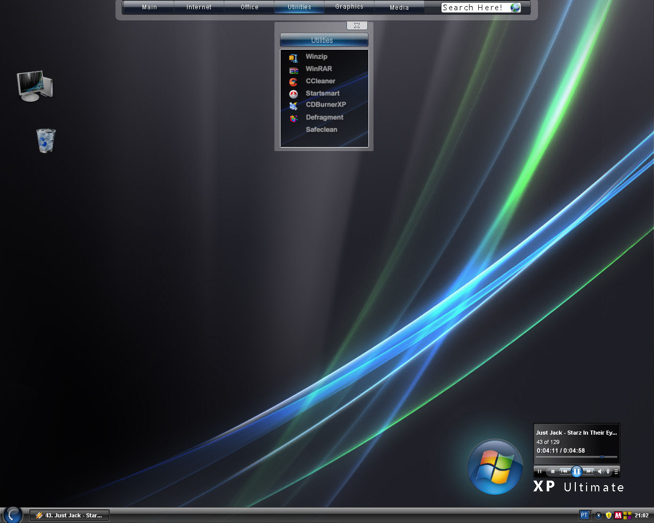 DesktopX Themes Skins \x3d XP
