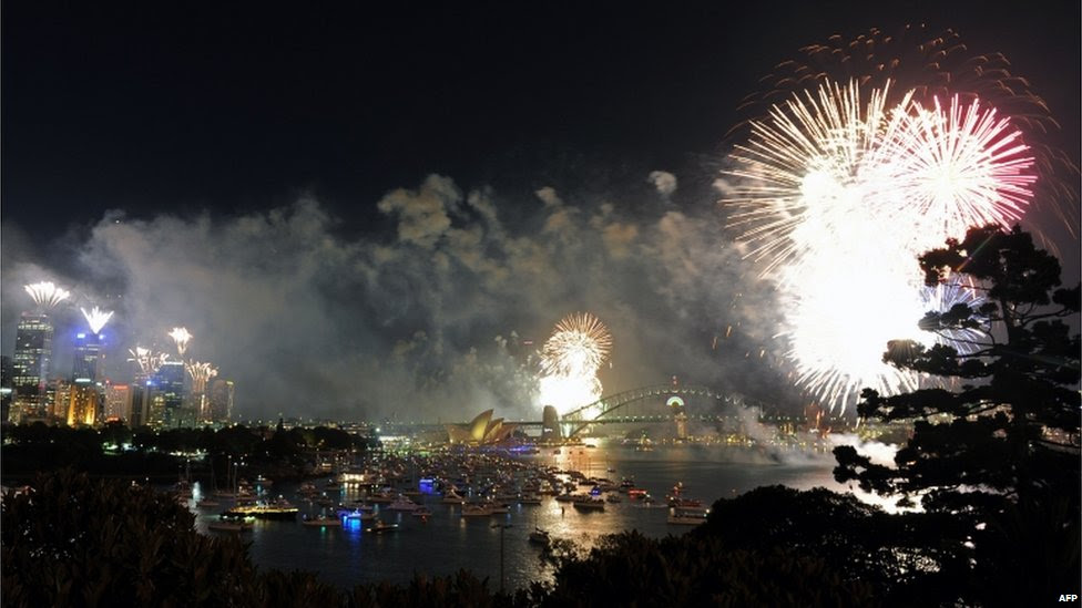 Sydney fireworks