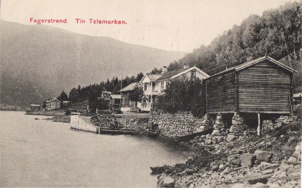 Postkort fra Tinn i Telemark - Peter Alstrups Kunstforlag ...