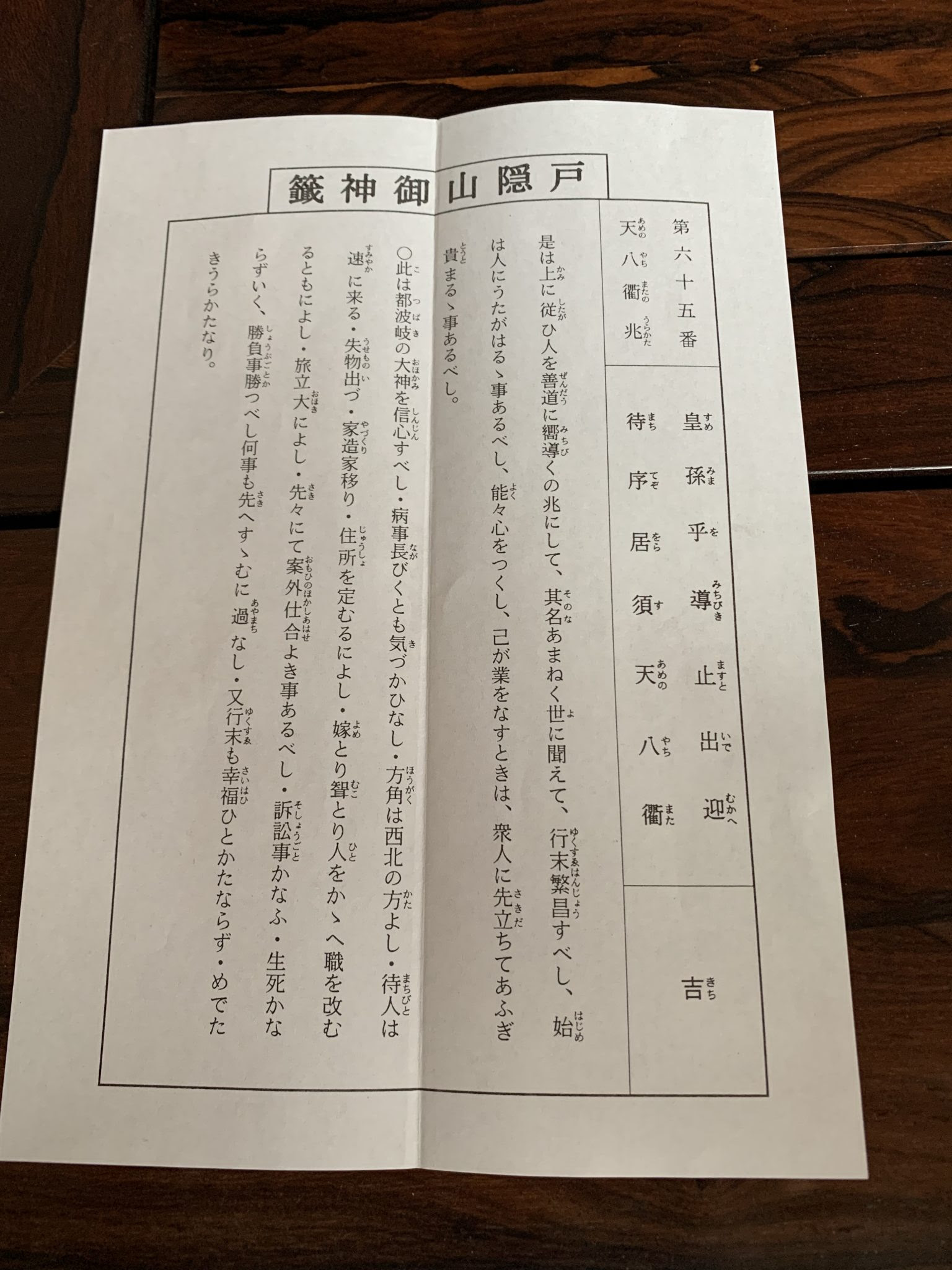 おみくじから縁があってつながった 三河國一の宮 砥鹿神社への参拝 100k