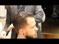 Coupe Cheveux Homme Plaqué Arriere