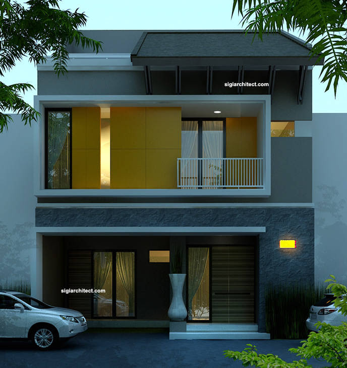 Denah Rumah Kost 3 Lantai  Rumah 2 Lantai