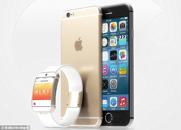 Apple is expected to unveil a new range of products (iWatch and iPhone 6 concept images are pictured) at an event in California on Tuesday. The devices are then set to go on sale ten days later on 19 September. This would match Apple¿s release schedule seen from previous years