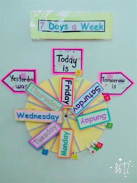  spinning 7 days a week kindergarten classroom decor diy classroom
