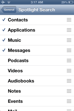 spotlight search