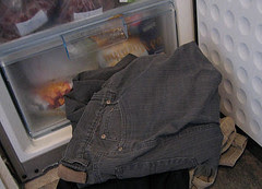 stash as energy saver for the freezer, - use the empty space! :: stoffsamling som enerigsparende for fryseren, - fyll opp plassen!