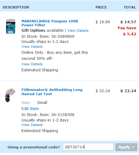 PetSmart Coupon Code: BOGO 30% Off + $5 off $30 Purchase ...