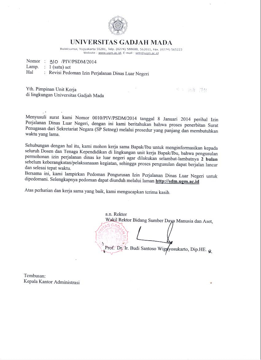 Dokumen  Direktorat Sumber Daya Manusia