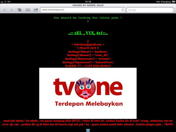 Hasil gambar untuk serangan web deface