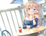 オリジナル オフショルダー 女の子 Pixiv年鑑 B