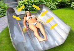 Luminous Envy Tanning Float; I so want to order this! Super cool!