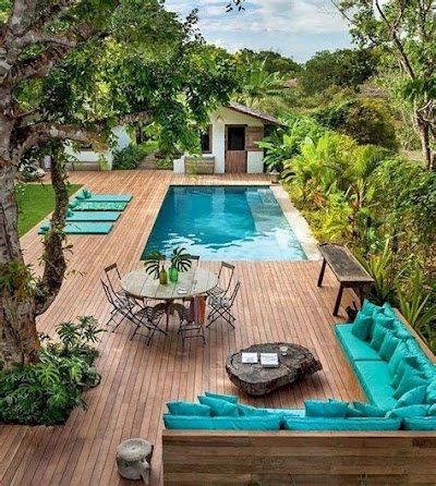Small Backyard With Pool Landscaping Ideas