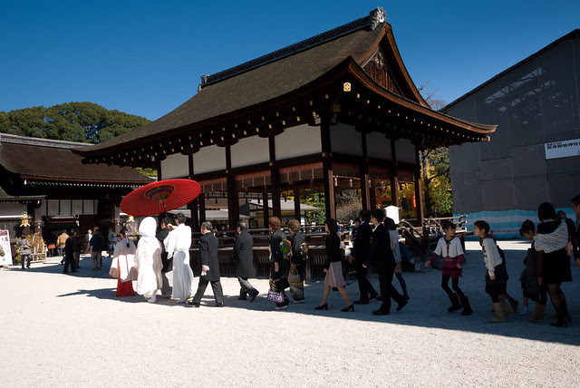 下鴨神社 婚禮行列