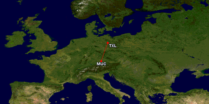 http://www.gcmap.com/map?P=txl-muc&MS=bm&MR=240&MX=720x360&PM=*