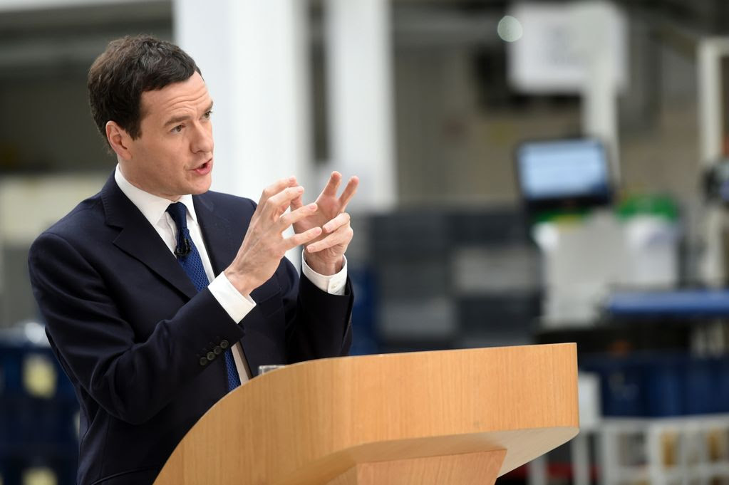 Chancellor George Osborne at Nifco in Stockton