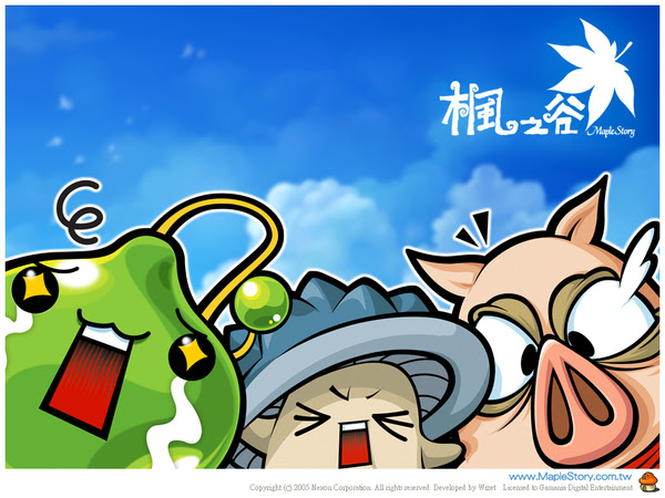 卡通 - 楓之谷桌布 @ sleeploveyou的相簿 :: 痞客邦 PIXNET