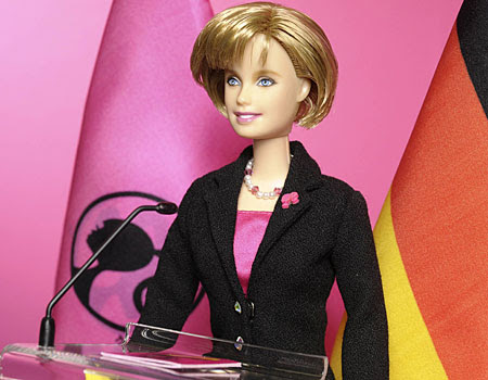 At last, it's Angela Merkel Barbie 