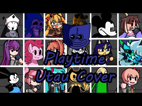 Playtime but Every Turn a Different Character Sings (FNF Playtime Everyone Sings) - [UTAU Cover]