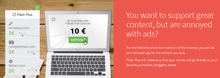 flattr plus 1