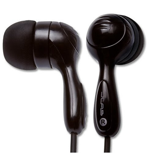 JBuds Hi-Fi Noise-Reducing Ear Buds (Black)