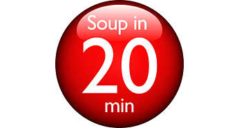 Crea le tue zuppe preferite in 20 minuti