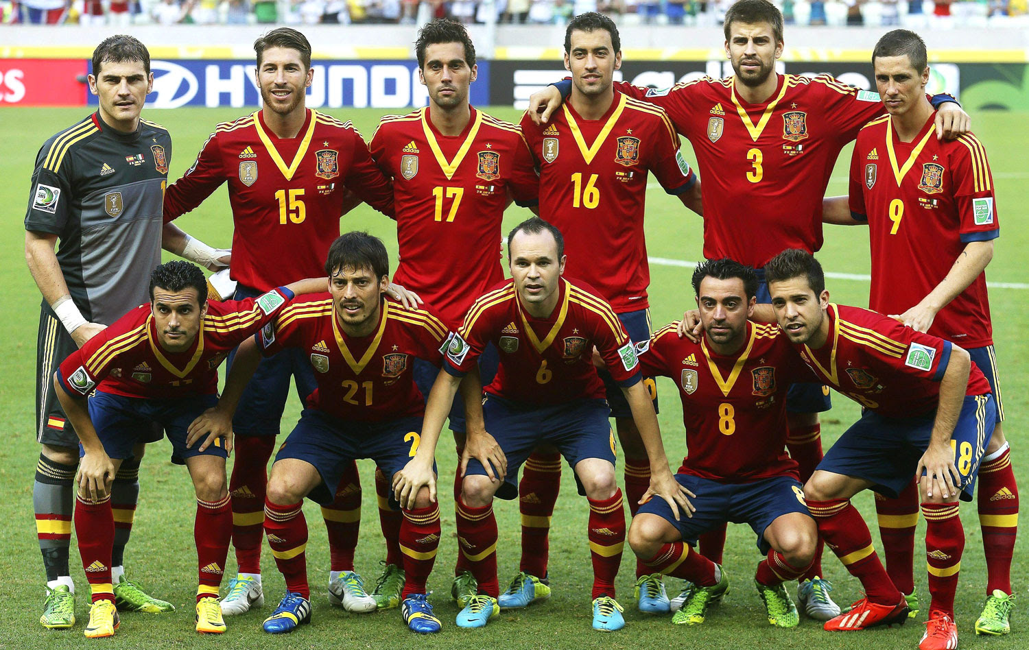 Espanha permanece na liderança do ranking da Fifa pelo ...