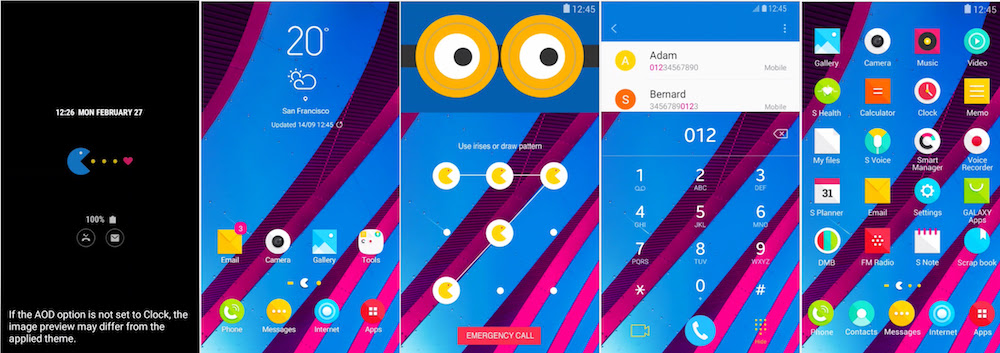 Samsung Galaxy Theme - [ZEM] Vivid Sky