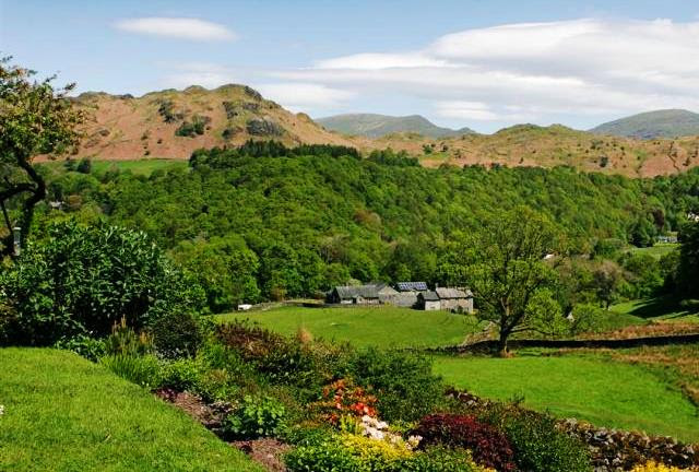 Swallows House Lake district view