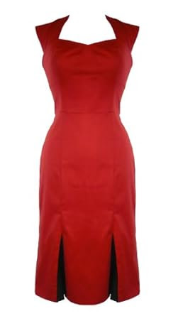 50s Pencil Pleat Dress