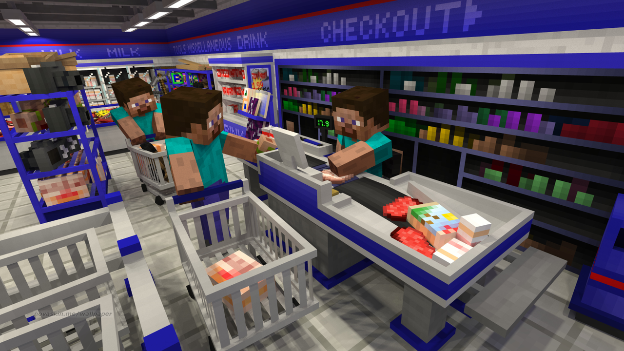 壁紙にしたい マインクラフトのかっこいい高画質画像まとめ 写真まとめサイト Pictas